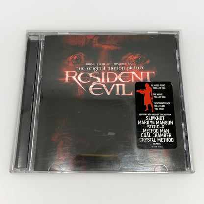 Resident Evil Soundtrack CD (2002) – Slipknot, Manson, Static-X, Horror Metal