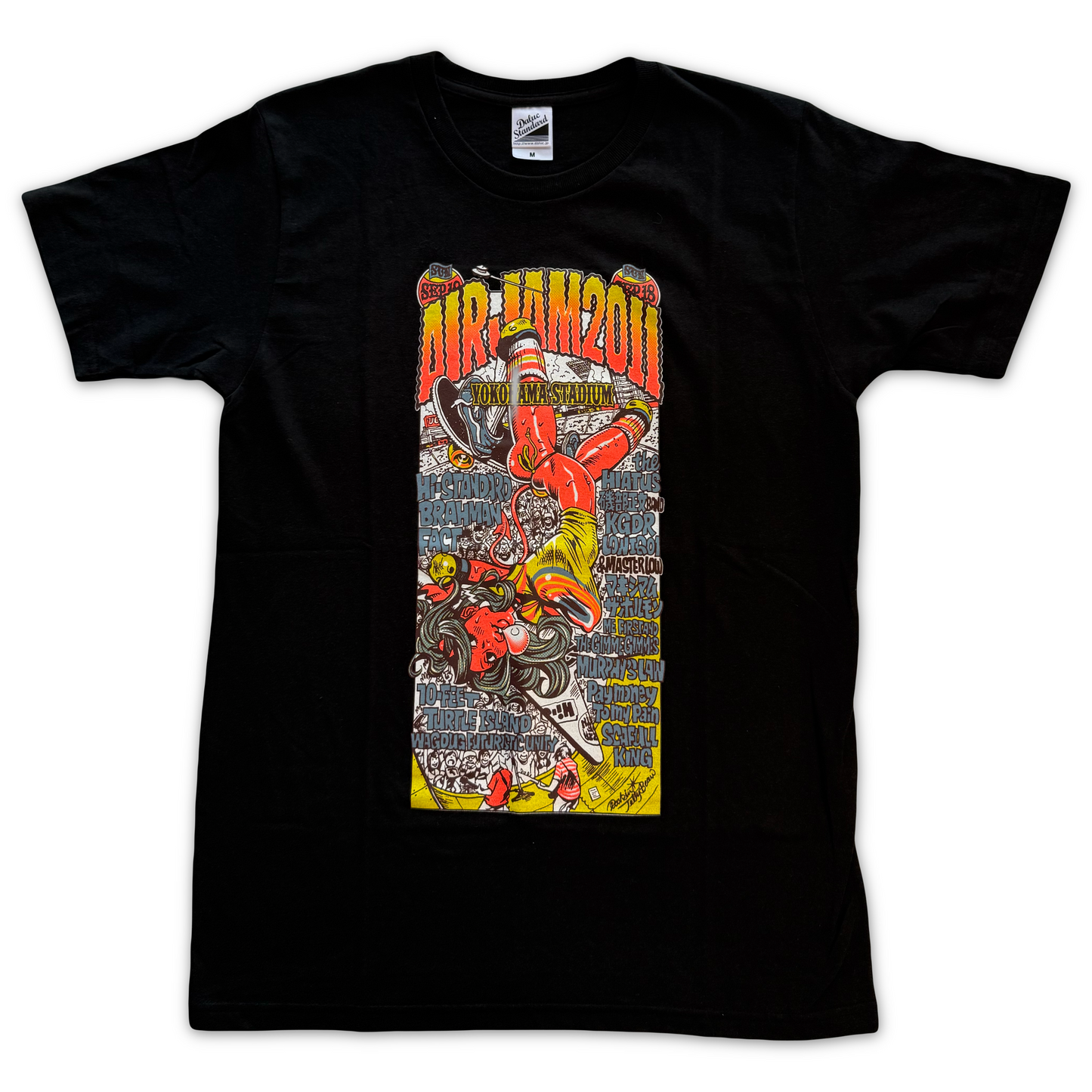 Air Jam 2011 Yokohama Stadium Official Tee Rockin Jelly Bean Hi-Standard M