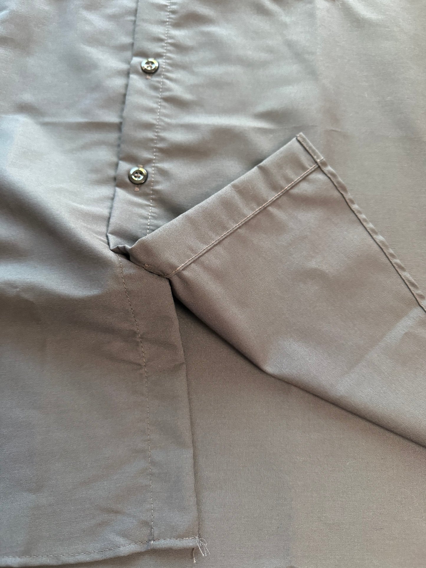 Red Kap Work Shirt Rossignol LOOK Ski Patches Brand New Large Short Sleeve