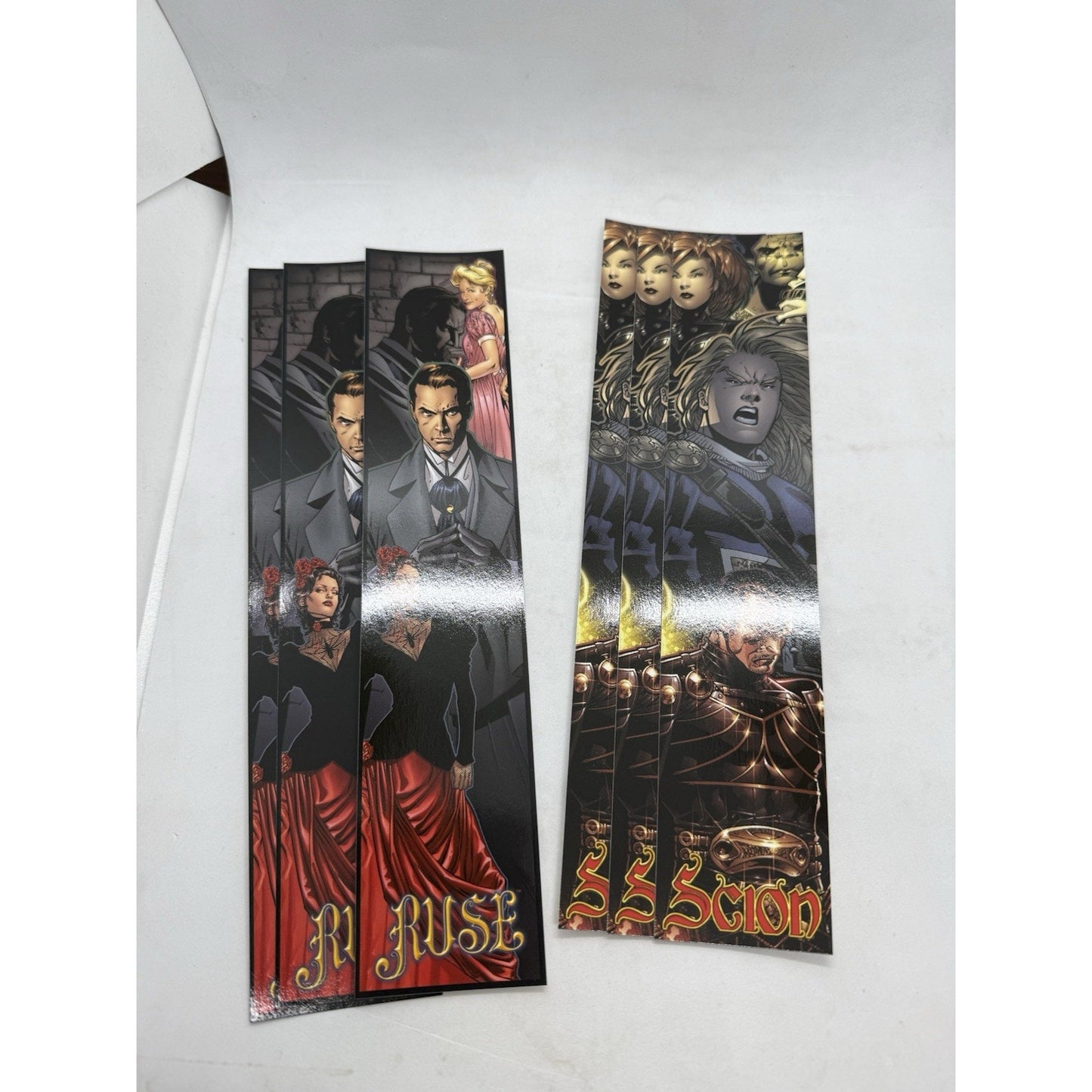38 Comic Bookmarks Lot Sojourn, Mystic, Chimera, Route 666, The Path Set Adult