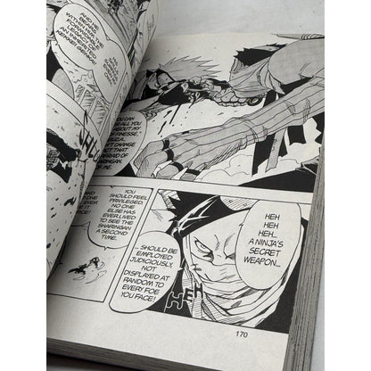 Naruto Vol 3 Manga Masashi Kishimoto Shonen Jump Graphic Novel Kakashi 2003