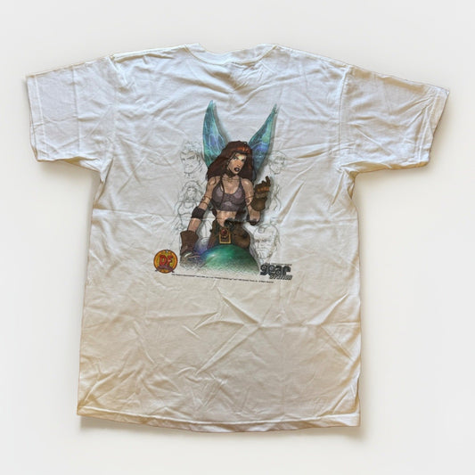 2000 Dan Fraga Gear Station 23 Shirt L Dynamic Forces Comic Tee DF Pinup Art USA