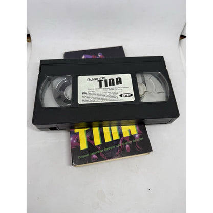 Advancer Tina VHS Kitty Media 1997 Retro Sci-Fi Anime Japanese English Sub Japan
