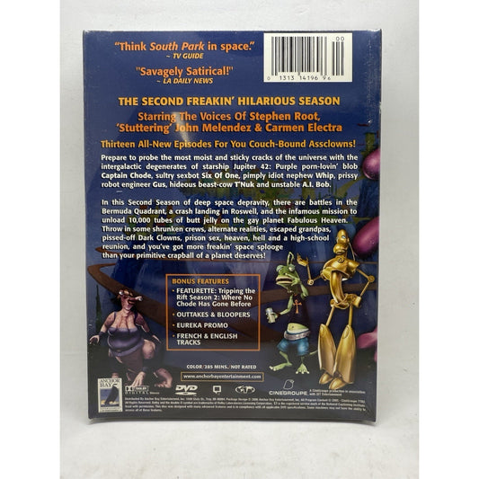 Tripping the Rift Season 2 DVD Unrated Disc Set Anchor Bay Carmen Electra Adult