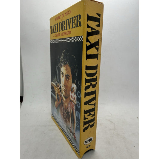 Taxi Driver VHS 1989 GoodTimes Home Video Robert De Niro Martin Scorsese Film