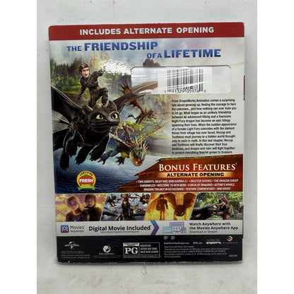 How to Train Your Dragon: The Hidden World (Blu-ray + DVD + Digital, 2019)