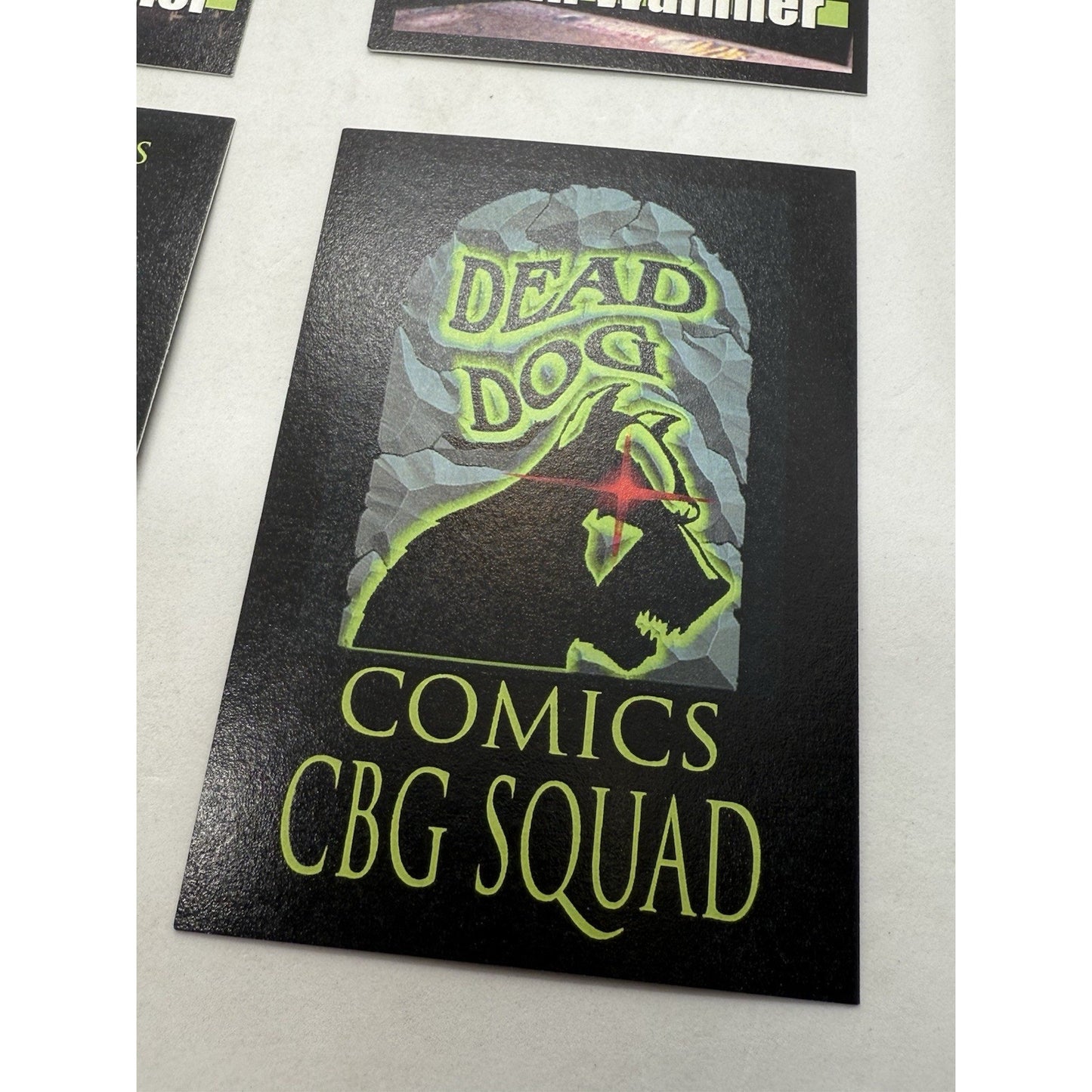 Dead Dog Comics Character & CBG Squad Trading Card Lot RARE Skateboard Team 90s