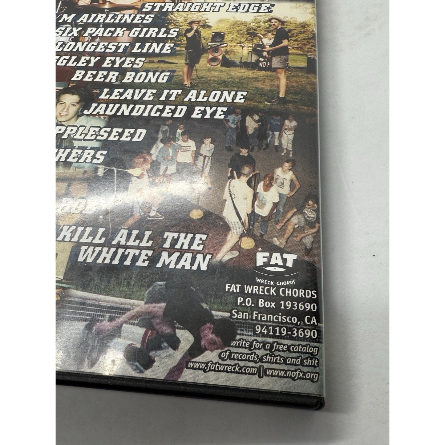 NOFX – Ten Years of Fuckin’ Up (DVD, 2003, Fat Wreck Chords) Music band punk