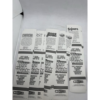 38 Comic Bookmarks Lot Sojourn, Mystic, Chimera, Route 666, The Path Set Adult