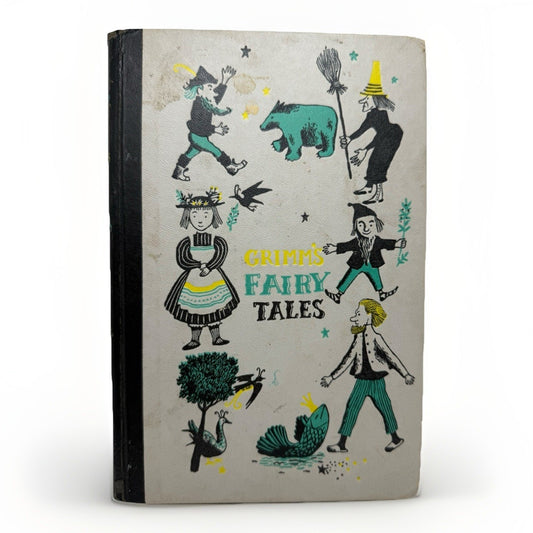 Grimms Fairy Tales Nelson Doubleday Inc Vintage Hardcover Junior Deluxe Edition