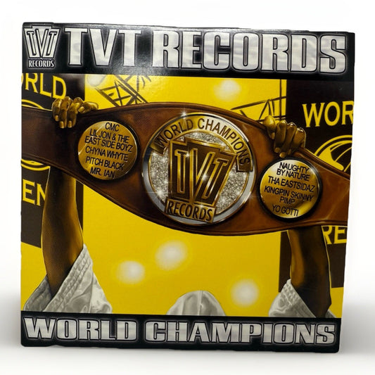 TVT Records – World Champions (2002 Promo CD) Lil Jon, Yo Gotti, Eastsidaz Rap