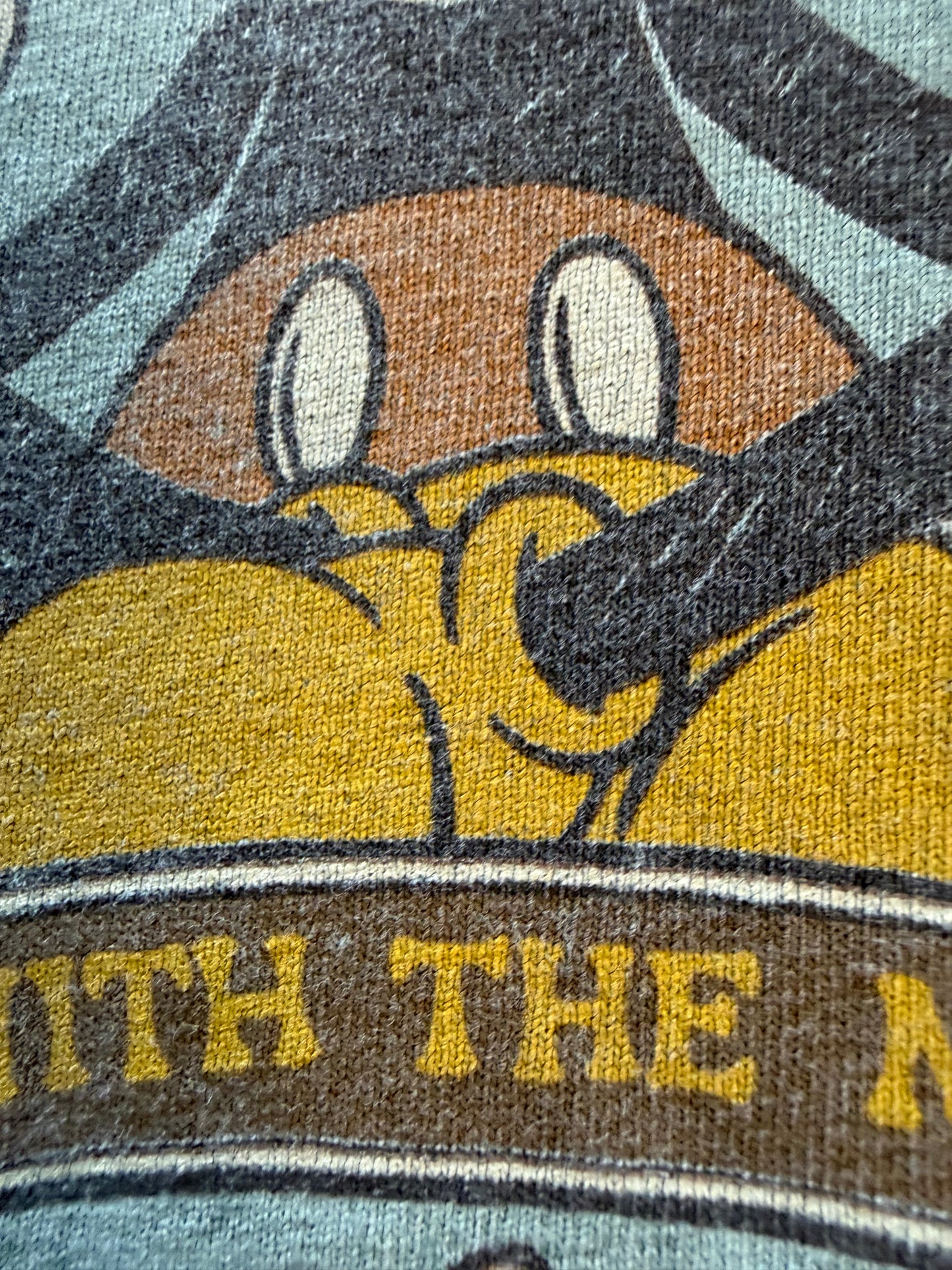 Walt Disney World Mickey Mouse Pathway to Enlightenment Tee Sage Green M