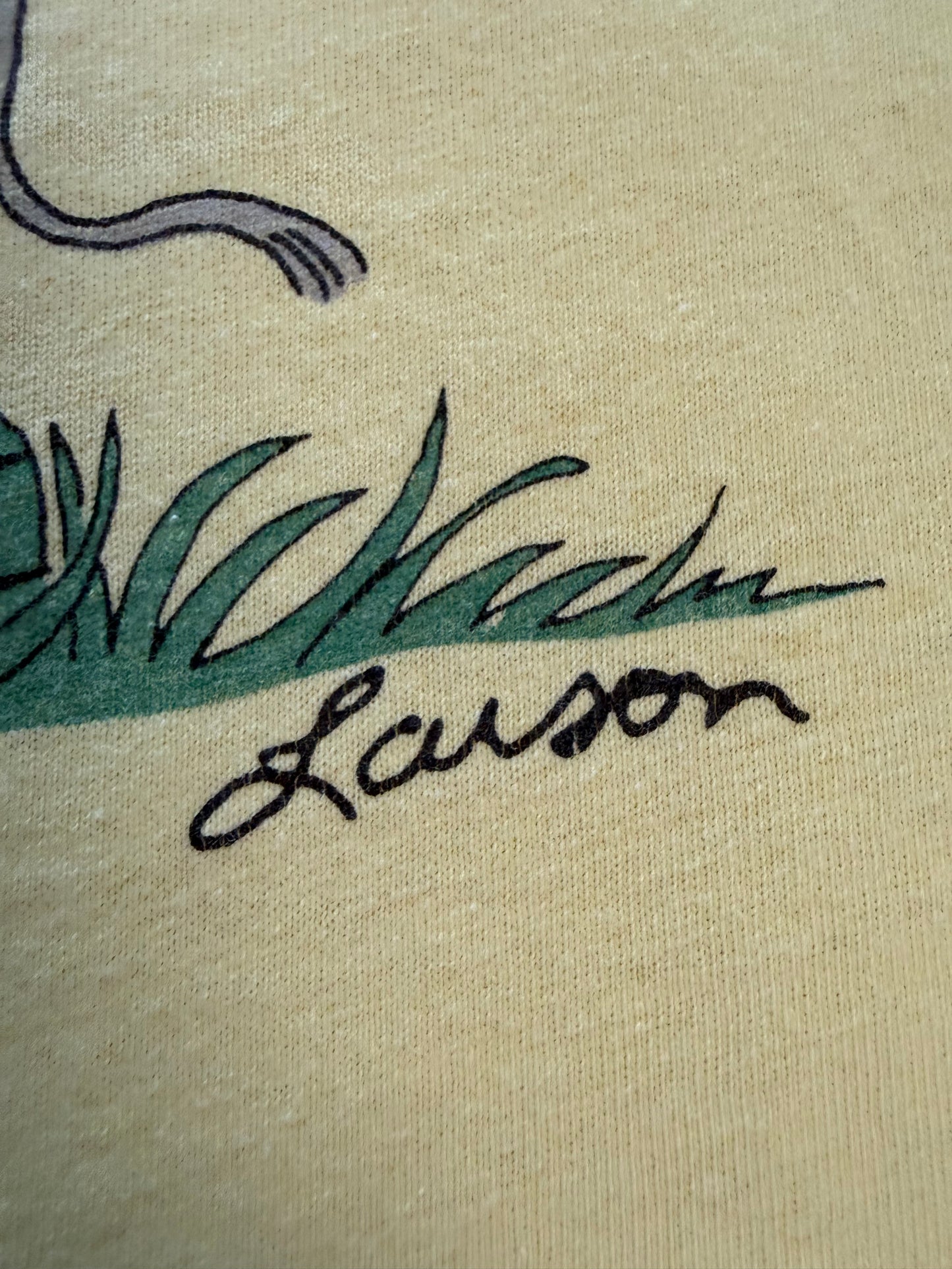 Vintage 1985 The Far Side Gary Larson Elephant Mouse Tee Single Stitch L USA