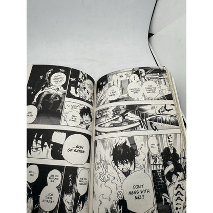 Blue Exorcist Volume 2 by Kazue Kato 2011 Manga Edition Paperback First Printing
