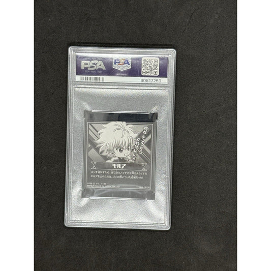 2023 HUNTER X HUNTER KILLUA ZOLDYCK #18 NFM SEAL WAFER V 4 PSA 10 GEN-Mint Gon
