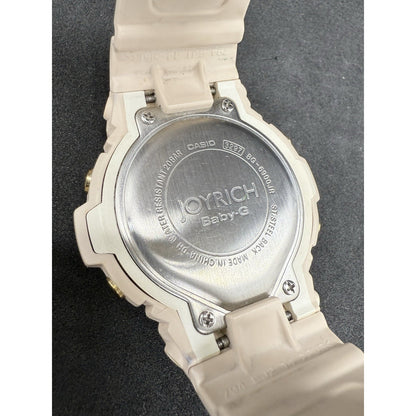 Casio Baby-G x Joyrich BG-6900JR White Leopard Gold Face Digital Watch Rare Cat