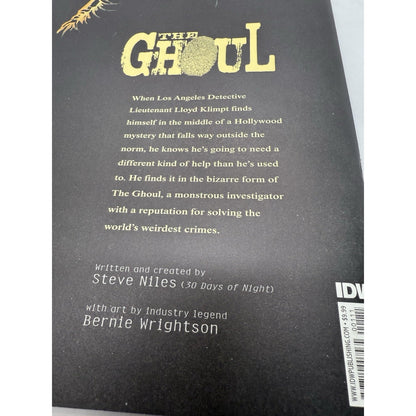 The Ghoul Treasury Edition IDW Comic Steve Niles Bernie Wrightson 2014 Miller