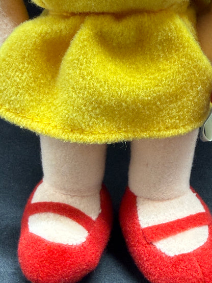 2001 Sega Evangelion Asuka Langley Plush Yellow Sundress Prize Rare