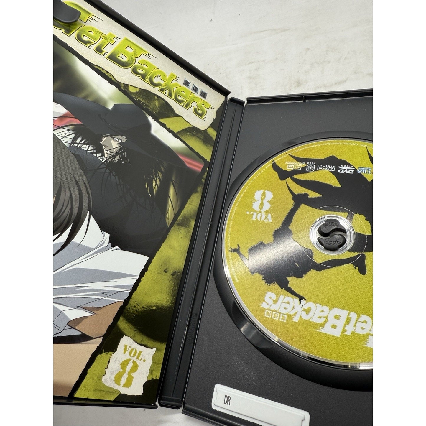 GetBackers Vol. 8 DVD ADV Films Memories Mementos & Monkeys Anime Region 1 Anime