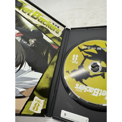GetBackers Vol. 8 DVD ADV Films Memories Mementos & Monkeys Anime Region 1 Anime