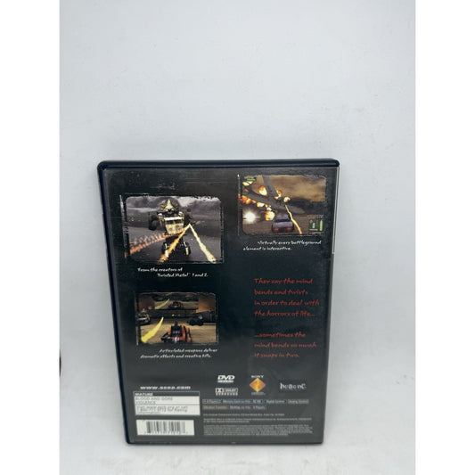 Twisted Metal Black (PS2, 2001) Complete CIB Tested Mature Sony Playstation 2