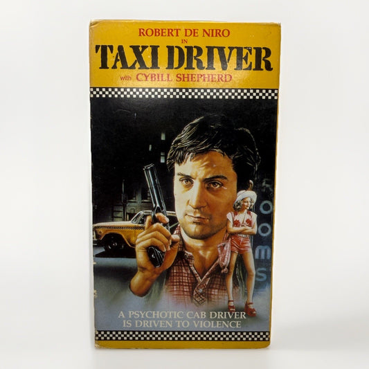 Taxi Driver VHS 1989 GoodTimes Home Video Robert De Niro Martin Scorsese Film