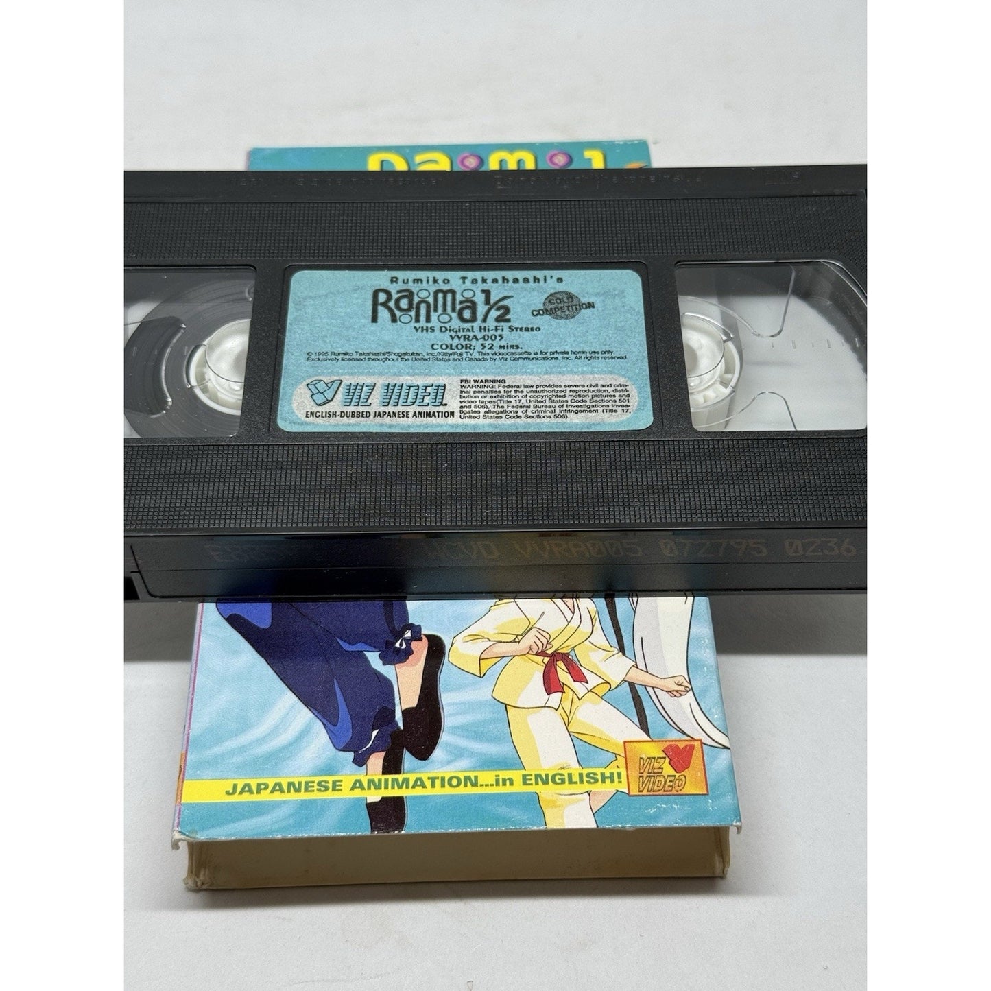 Ranma 1/2 Cold Competition VHS Viz Video Rumiko Takahashi Anime English Dub