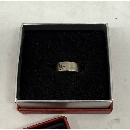 Fullmetal Alchemist Edward Silver Ring Size 8 Unused Rare Anime Jewelry