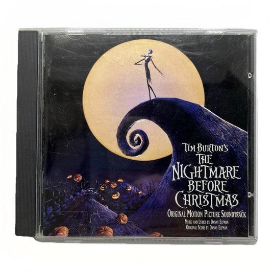 Nightmare Before Christmas Soundtrack CD Disney Danny Elfman Tim Burton