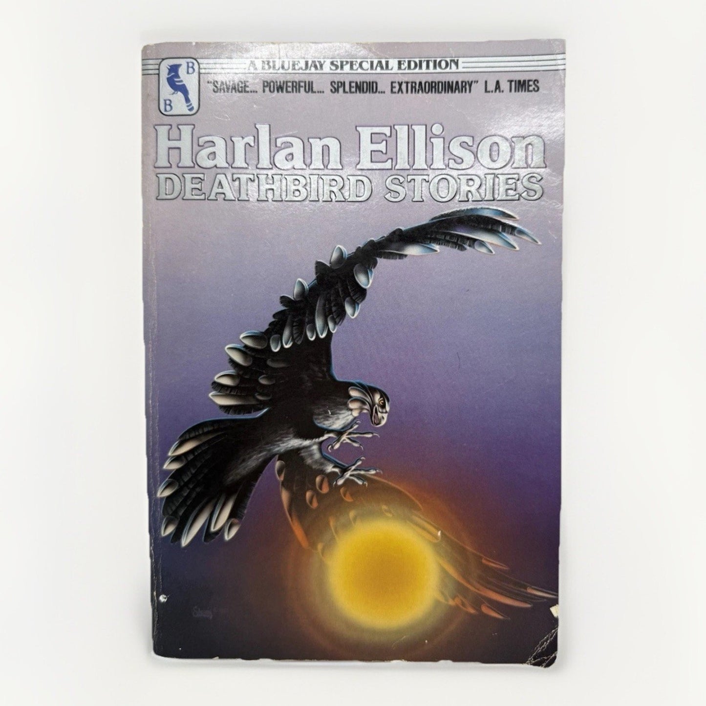 Harlan Ellison Deathbird Stories Bluejay Special Edition Sci Fi Paperback Book