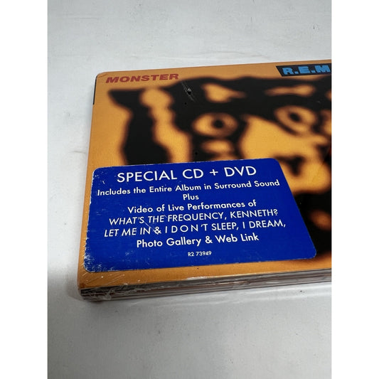 RARE! CD+DVD R.E.M REM Monster 2005 Europe WARNER BROS 81227394929 Live Show