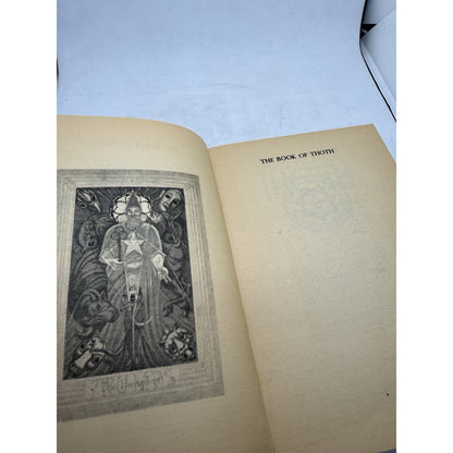 The Book of Thoth Aleister Crowley Egyptian Tarot Lancer 1st PB Occult 1969 Dark