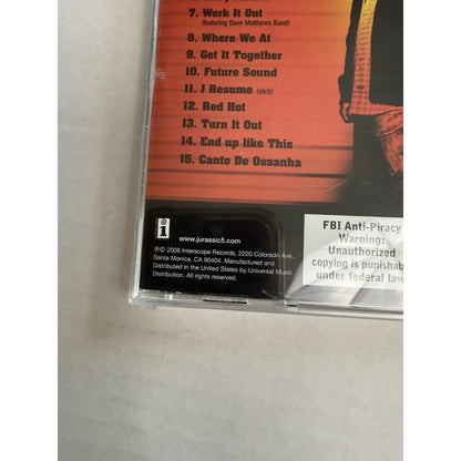 Jurassic 5 Feedback CD 2006 Hip Hop Reggae Interscope J5 Album Explicit