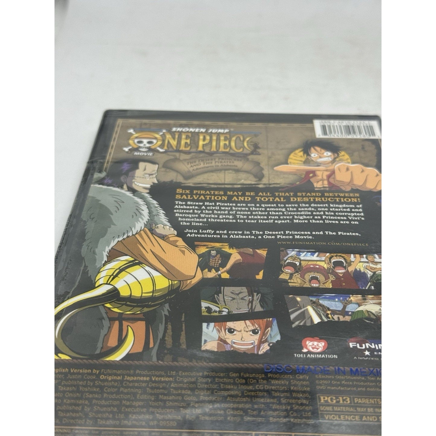 One Piece Movie Desert Princess and the Pirates Adventures in Alabasta DVD