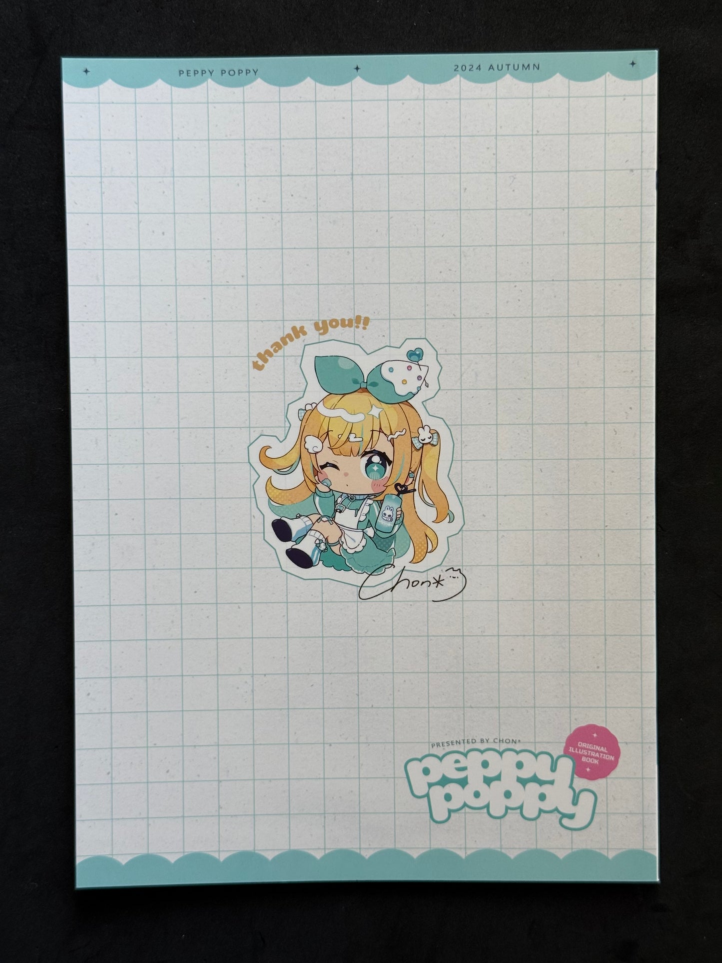 CHON* Peppy Poppy Original Illustration Artbook Doujin Comitia 150 2024 B5