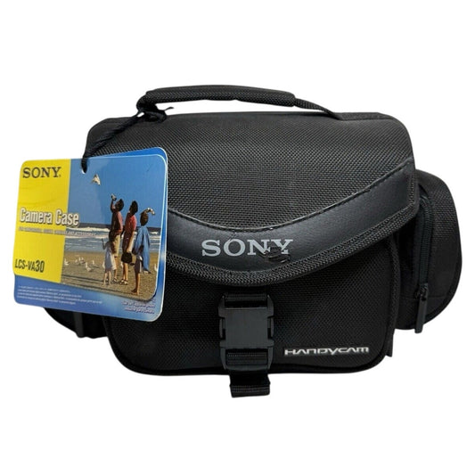 Sony Handycam LCS-VA30 Soft Camera Case For Camcorders Black NEW With Tags READ!