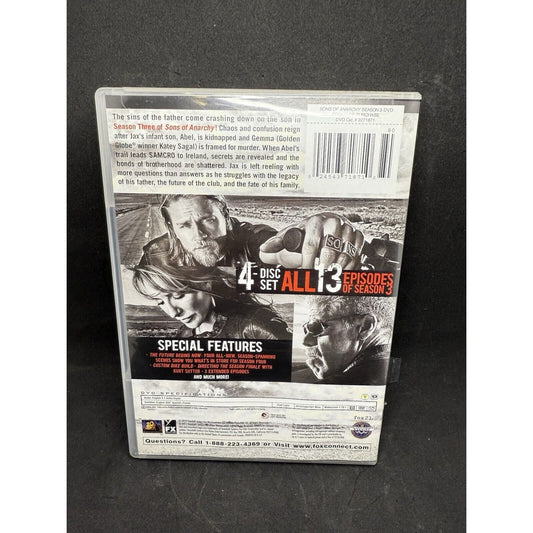 Sons of Anarchy: Season 3 - DVD Set Motorcycle AMC