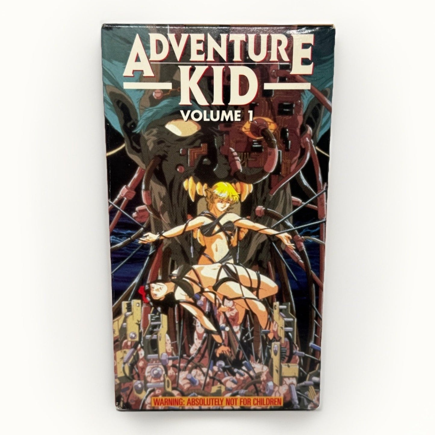 Adventure Kid Vol 1 VHS Anime 18 Central Park Media Toshio Maeda Urotsukidoji