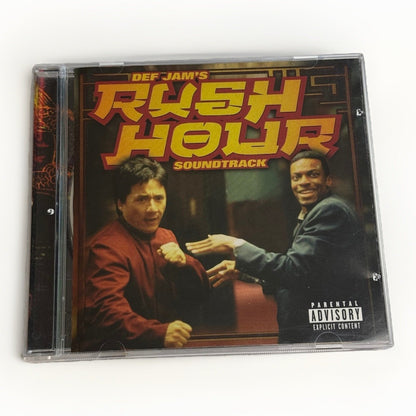 Def Jam Rush Hour Soundtrack CD 1998 Jay-Z Wu-Tang Ja Rule Dru Hill Jackie Chan