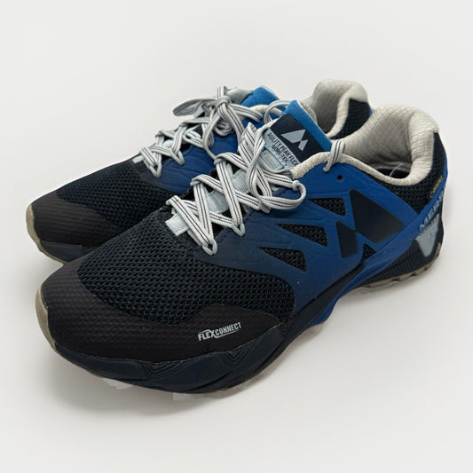 Merrell Agility Peak Flex 2 E‑Mesh Trail Shoes Men’s 6.5 Blue Black J598379
