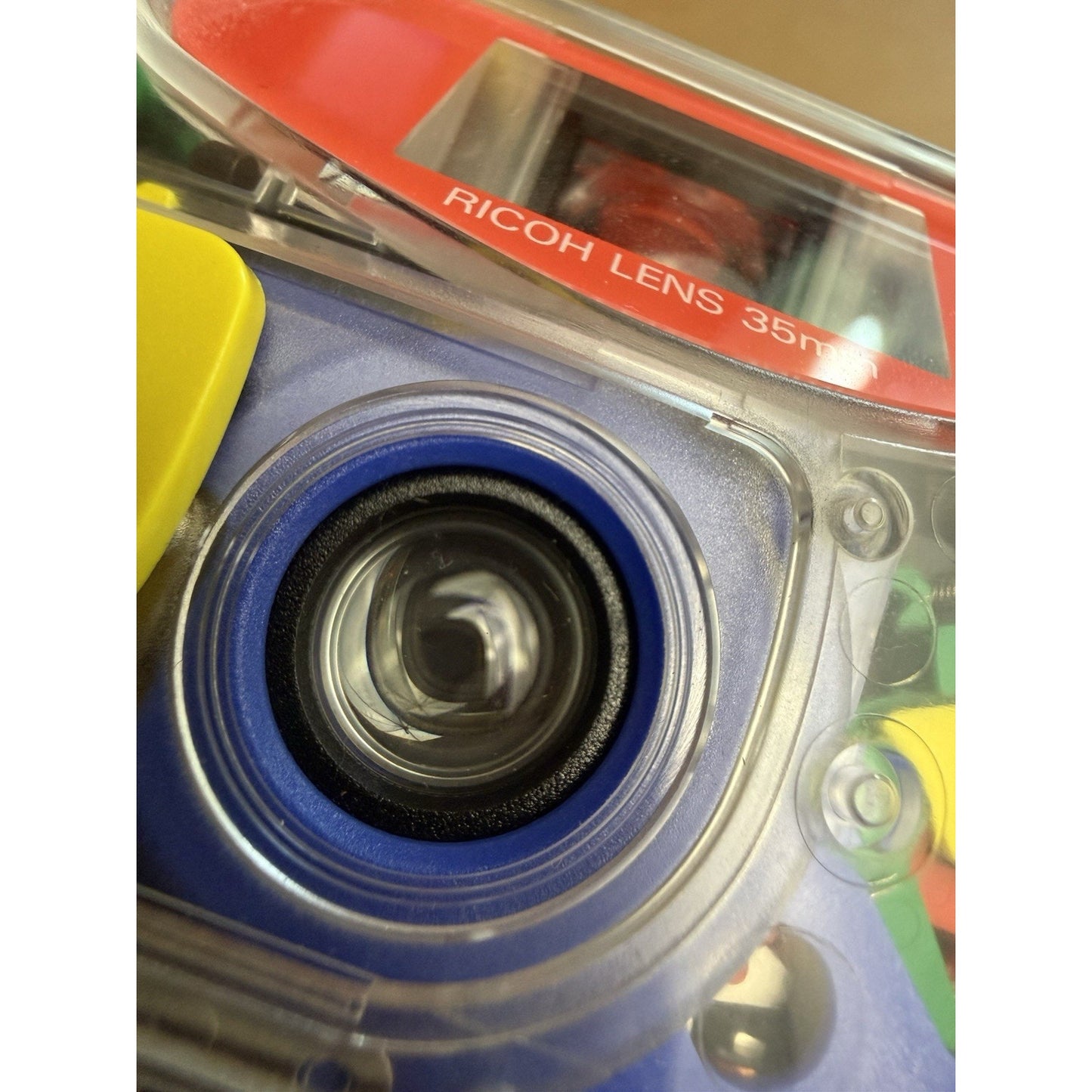Ricoh LX-22S XOBBOX See Through 35mm Focus Free Film Camera New in Box 1993 35mm