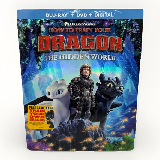 How to Train Your Dragon: The Hidden World (Blu-ray + DVD + Digital, 2019)