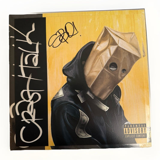 ScHoolboy Q CrasH Talk Vinyl LP Sealed Signed TDE Interscope Hip Hop 2019 Kdot