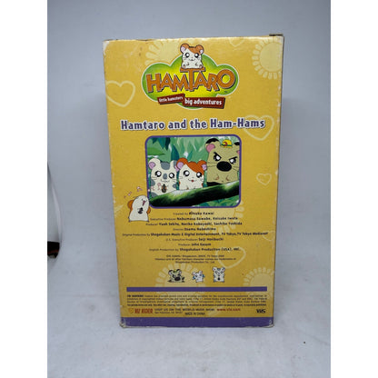 Hamtaro and the Ham-Hams VHS Viz Video Anime Little Hamsters Big Adventures