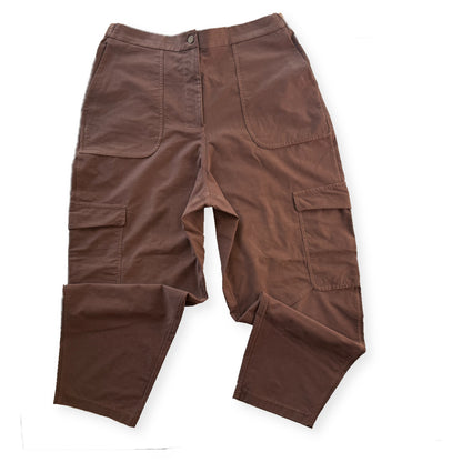 Lululemon Mocha Brown Cargo Pants Size 32 Style LW5ENBS