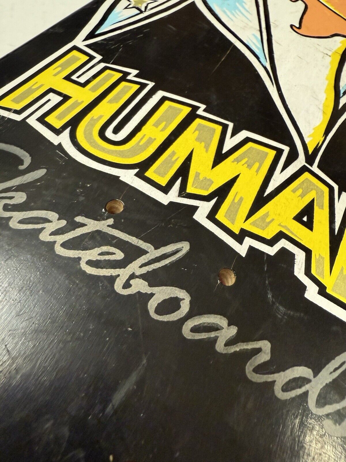 90’s Human Skateboards Elvis Jesus Christ Board SOLD OUT Collector Piece Graphic - thriftgoblin