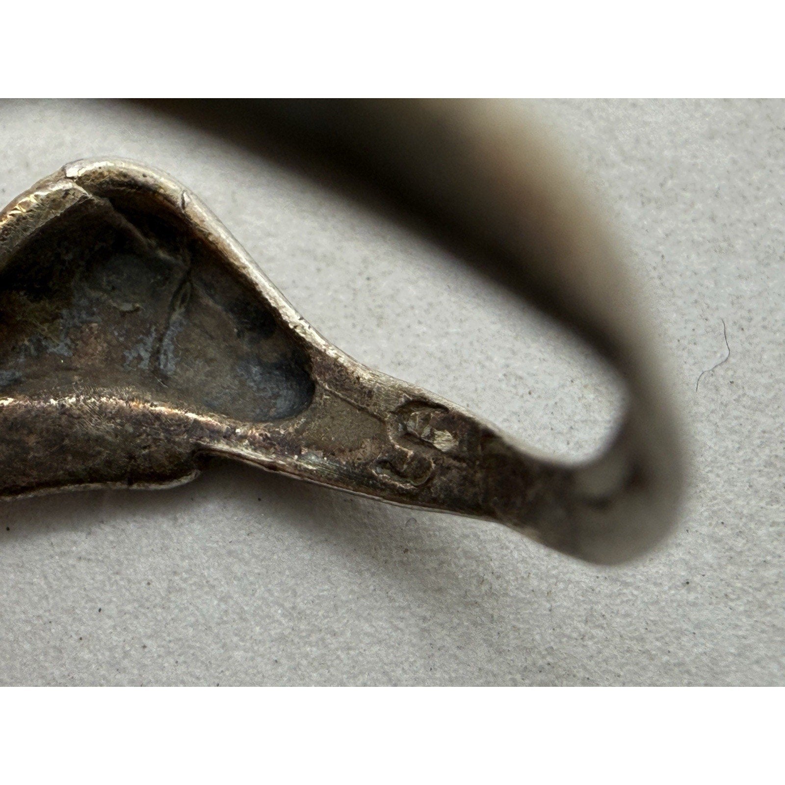 925 Sterling Silver Safari Animal Ring Lion Elephant Giraffe Zebra Size 8 - thriftgoblin