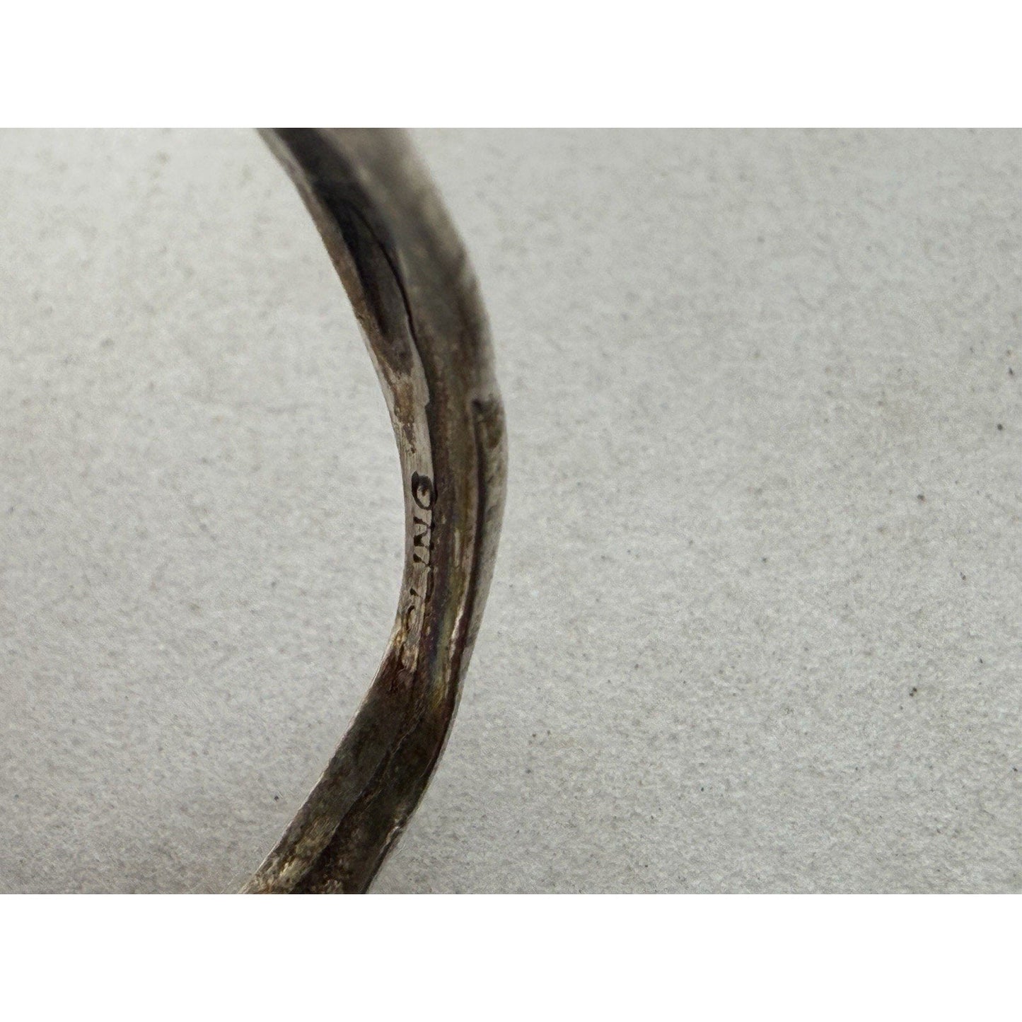 925 Sterling Silver Safari Animal Ring Lion Elephant Giraffe Zebra Size 8 - thriftgoblin