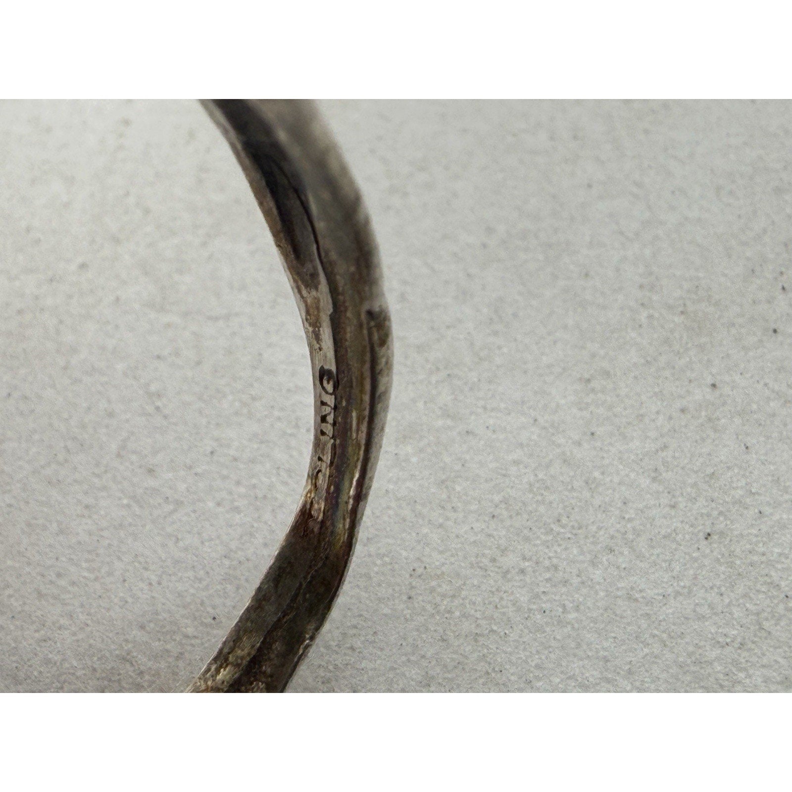 925 Sterling Silver Safari Animal Ring Lion Elephant Giraffe Zebra Size 8 - thriftgoblin