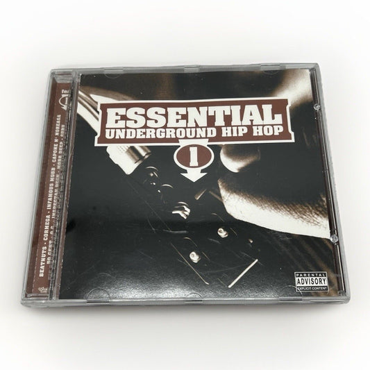 Essential Underground Hip Hop Vol. 1 CD 19 Tracks Feat. 50 Cent Mobb Deep Guru